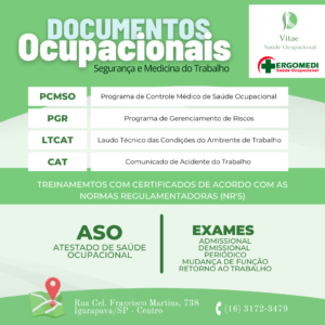 DOCUMENTOS OCUPACIONAIS